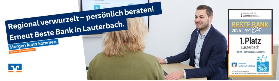 Beste Bank Vor Ort Volksbank Lauterbach Schlitz Eg